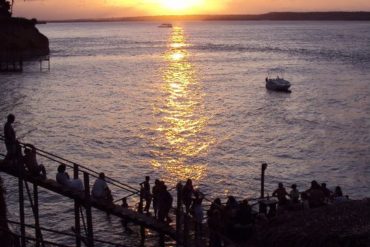 Por-do-Sol Lagoa em Tibau do Sul